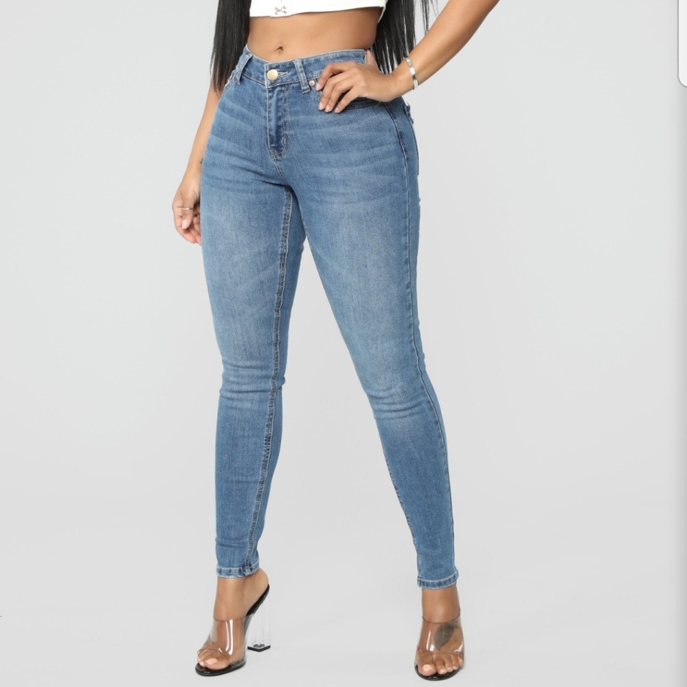 Ankle skinny jeans